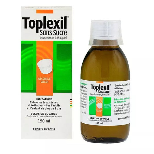 TOPLEXIL SOL BUV S SUC FL150ML