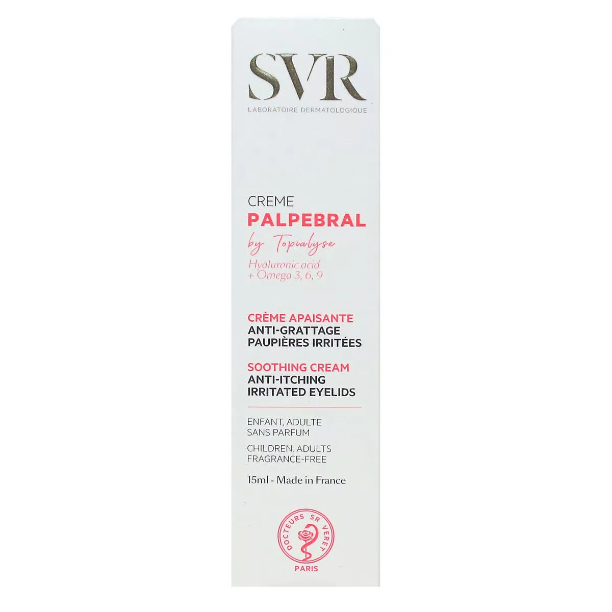 SVR PALPEBRAL CR APAISANTE 15ML