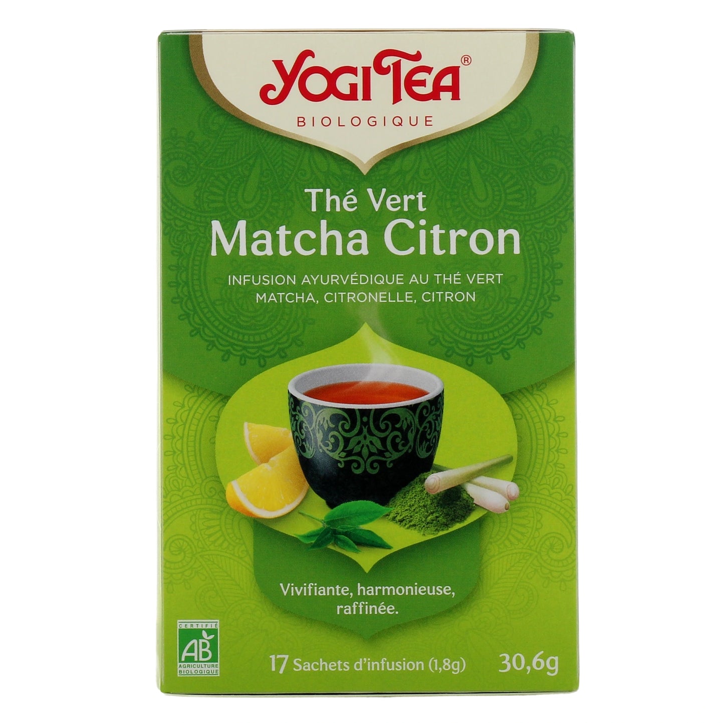 YOGI TEA THE VER MATCHA/CIT SACH17