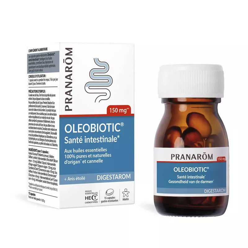 PRANAROM OLEOBIOTIC INTEST CAPS 15