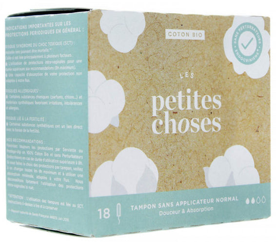 Tampon Bio - Flux normal Boite de 18