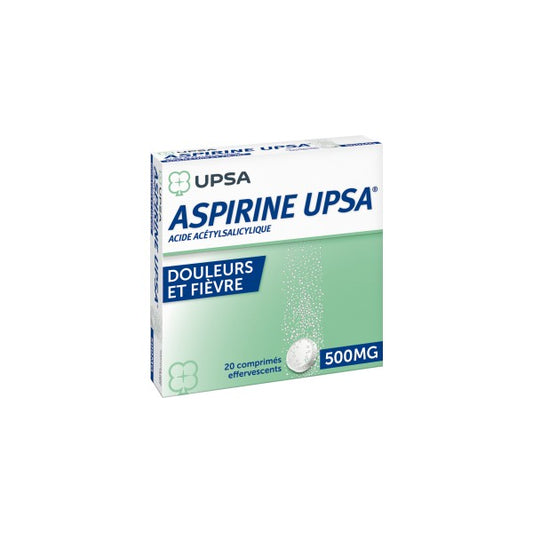 ASPIR UPSA 500MG CPR EFFV 20