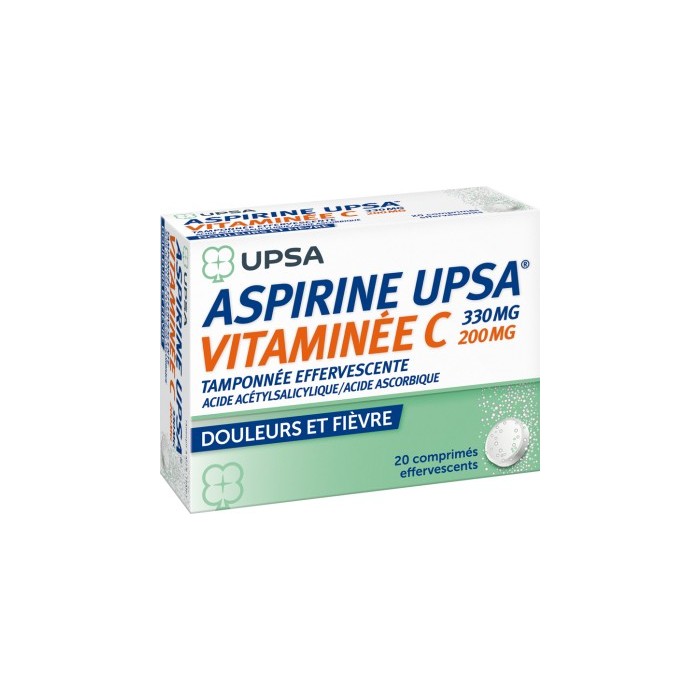ASPIR UPSA VIT C CPR EFFV 2X10