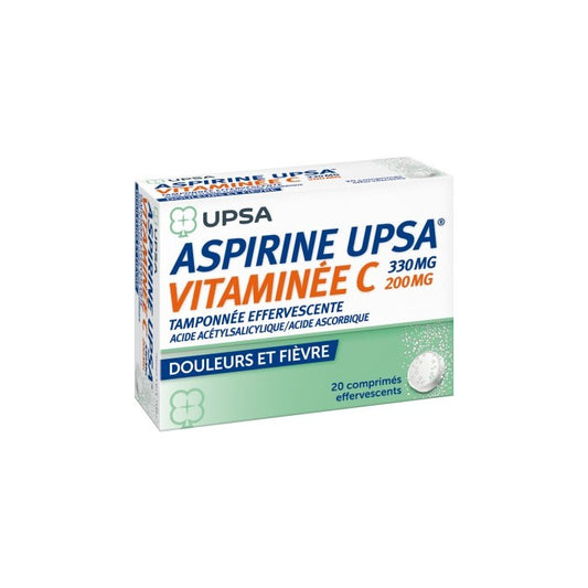 ASPIR UPSA VIT C CPR EFFV 2X10