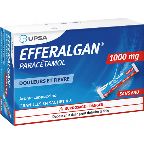 EFFERALGAN 1G CAPPUCCINO SAC 8