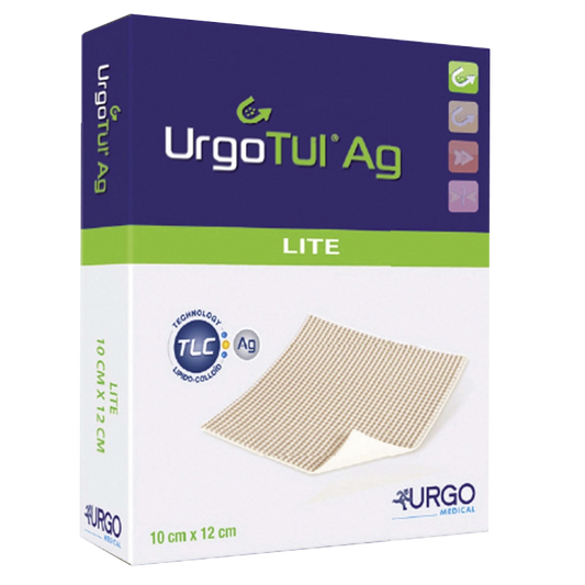 URGOTUL AG LITE BO10X12CM 16 T