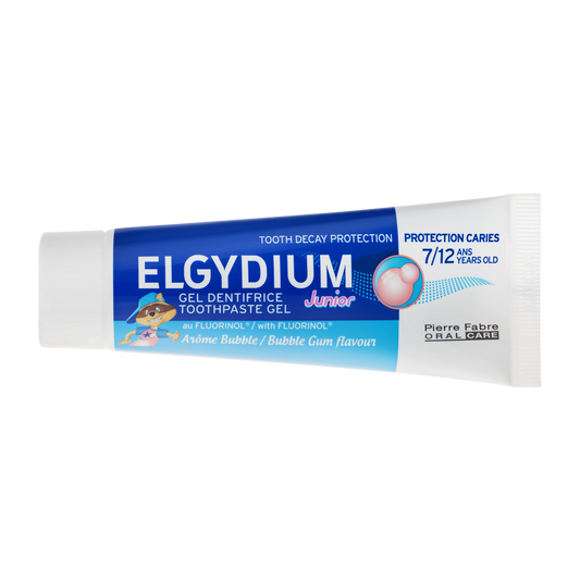 ELGYDIUM Junior Bubble 7/12 ans - dentifrice enfant