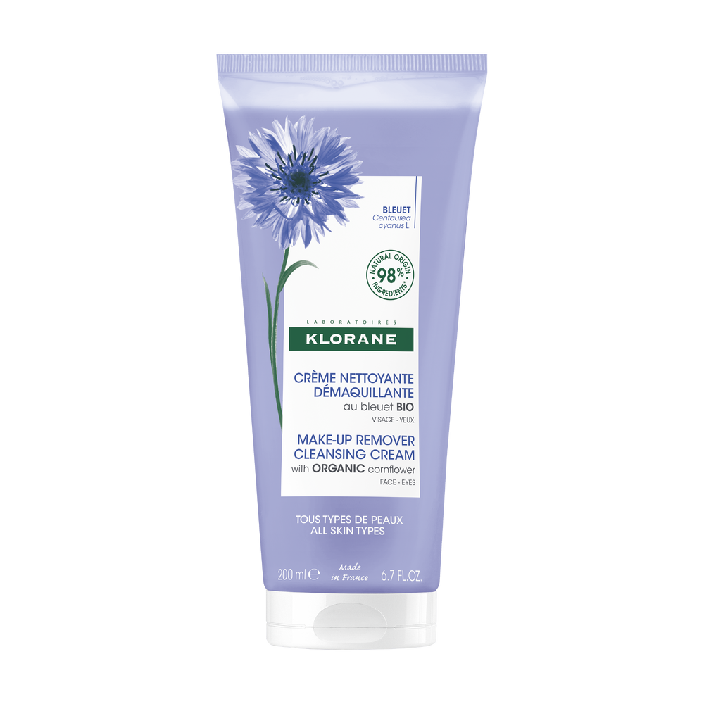 Crème Nettoyante Démaquillante au Bleuet BIO
