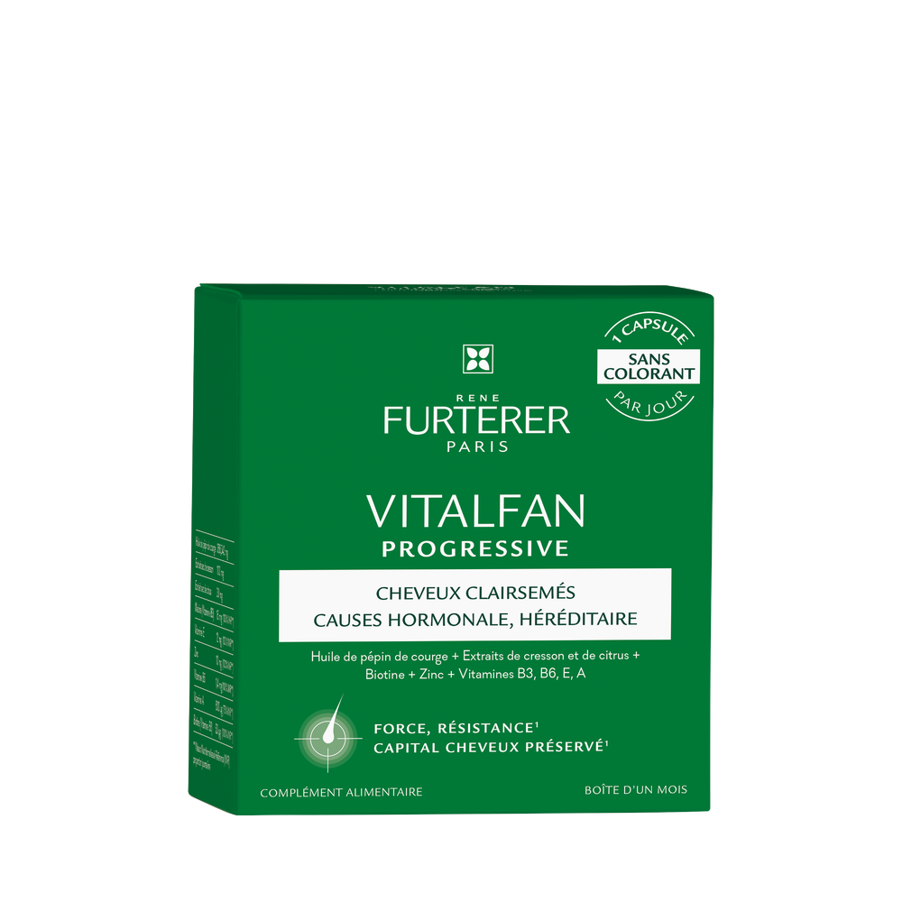 René Furterer Complément alimentaire cheveux clairsemés -  VITALFAN progressive