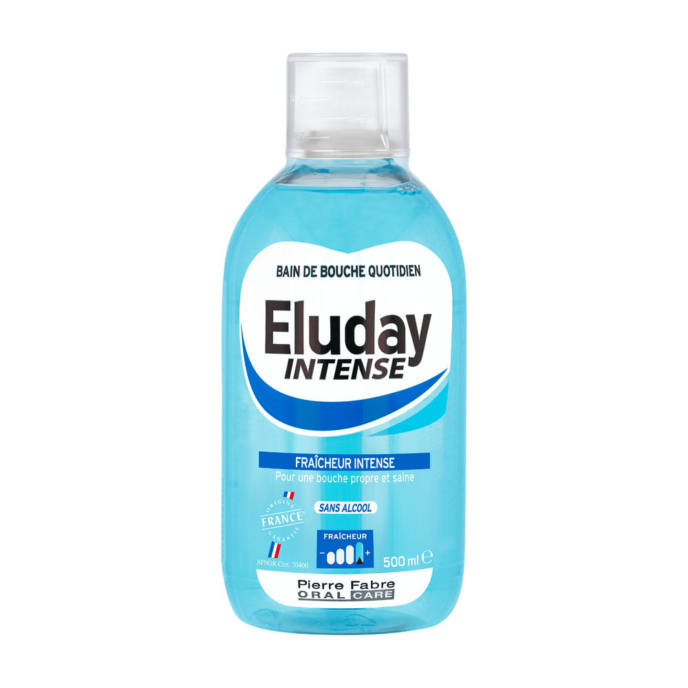 Eluday Intense - bain de bouche quotidien fraîcheur intense