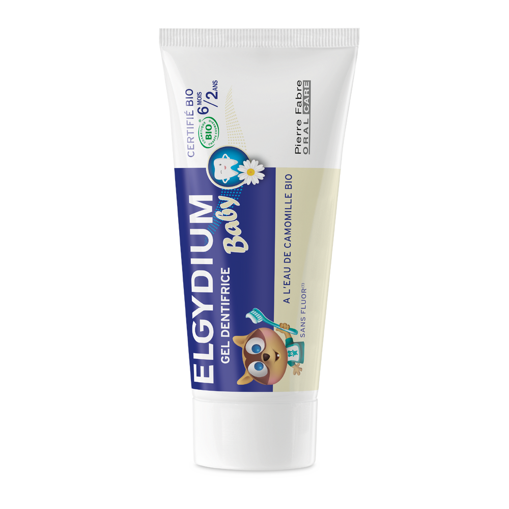 Pierre Fabre Oral Care - ELGYDIUM Baby - BIO - Dentifrice bébé 6 mois /2 ans