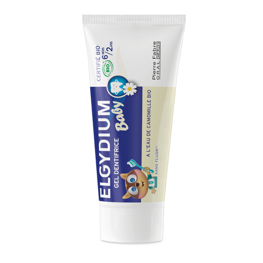 Pierre Fabre Oral Care - ELGYDIUM Baby - BIO - Dentifrice bébé 6 mois /2 ans
