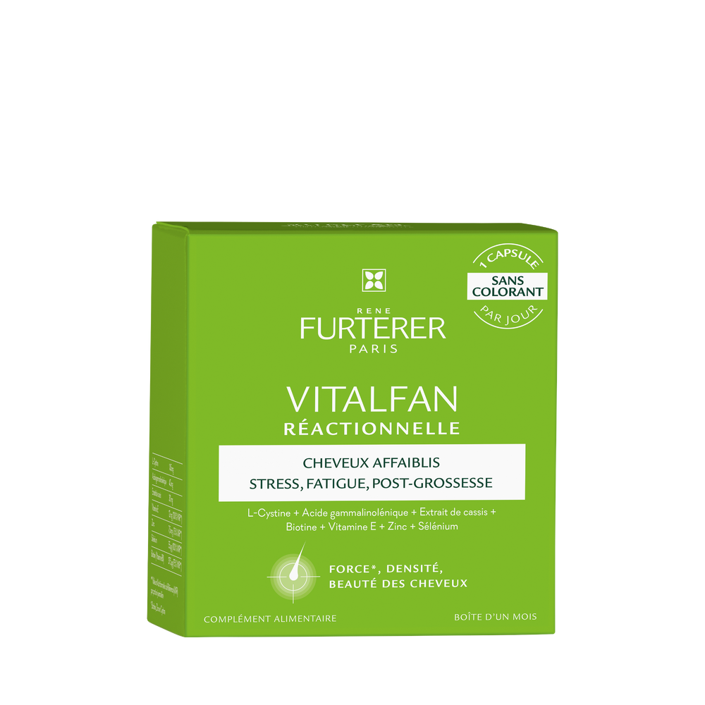 René Furterer - Vitalfan - Antichute réactionnelle complément alimentaire pousse cheveux