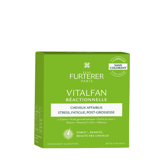 René Furterer - Vitalfan - Antichute réactionnelle complément alimentaire pousse cheveux