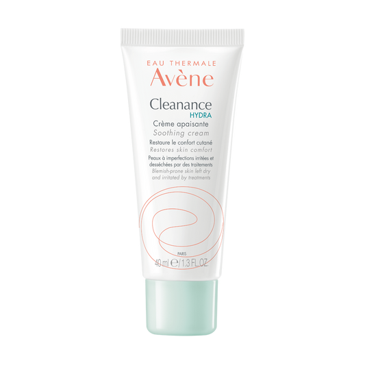 Eau Thermale Avène - Cleanance - HYDRA Crème apaisante - peaux desséchées et irritées par traitements