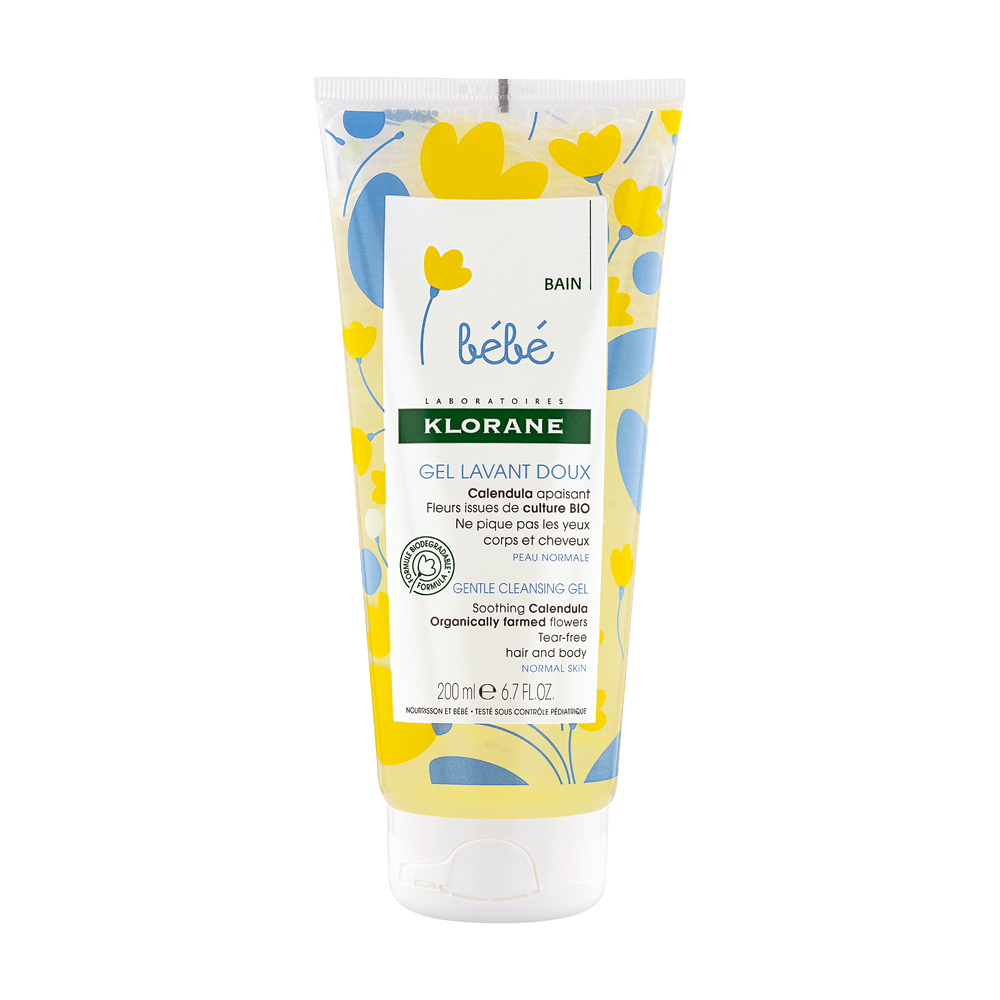 Klorane Gel lavant doux - Corps et cheveux - Bébé