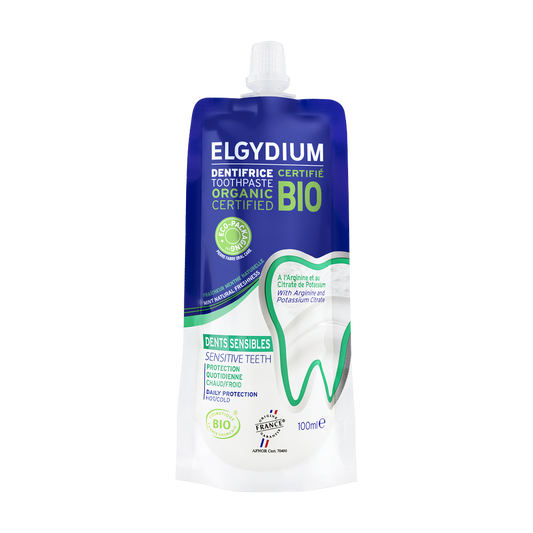 Pierre Fabre Oral Care - ELGYDIUM Dents sensibles - BIO - dentifrice éco conçu