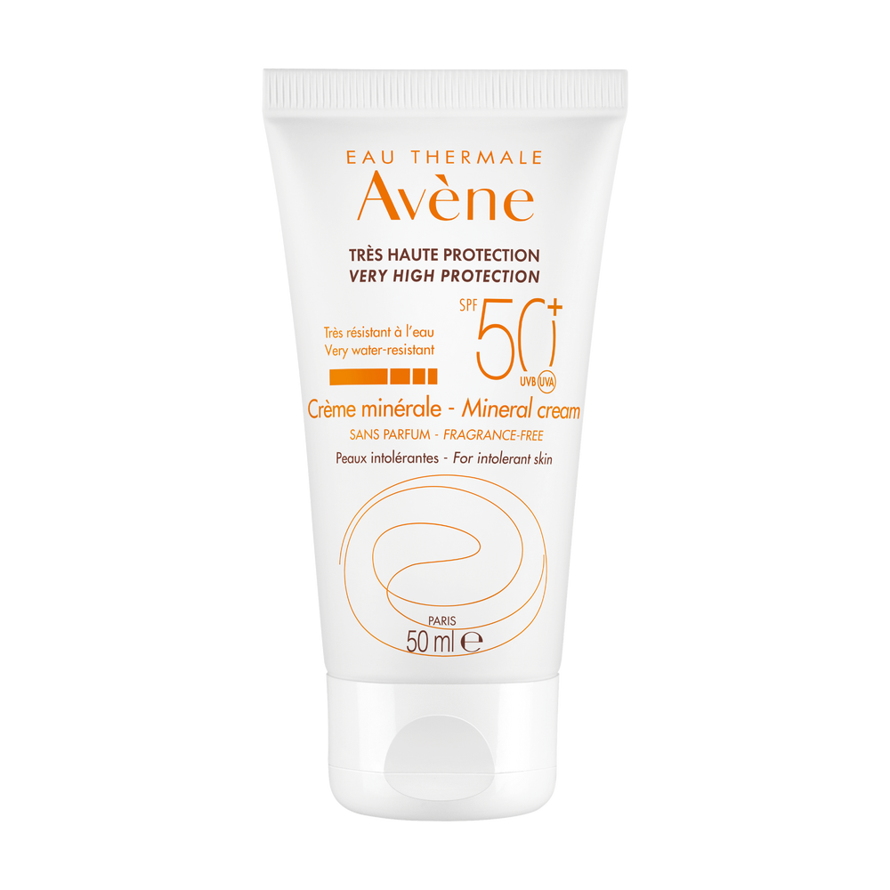 Eau Thermale Avène - Solaire - Très haute protection Crème minérale SPF 50+
