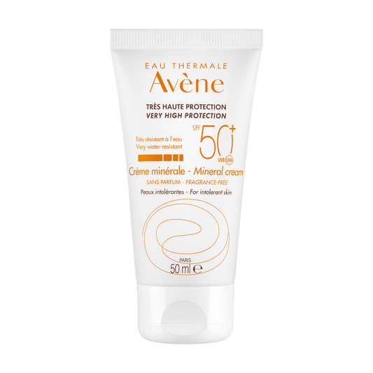 Eau Thermale Avène - Solaire - Très haute protection Crème minérale SPF 50+