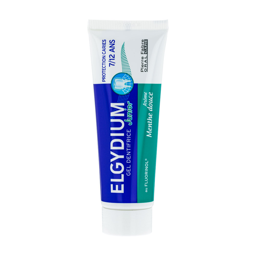 ELGYDIUM Junior menthe douce 7/12 ans -  dentifrice enfant