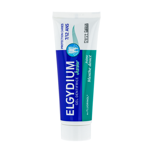 ELGYDIUM Junior menthe douce 7/12 ans -  dentifrice enfant