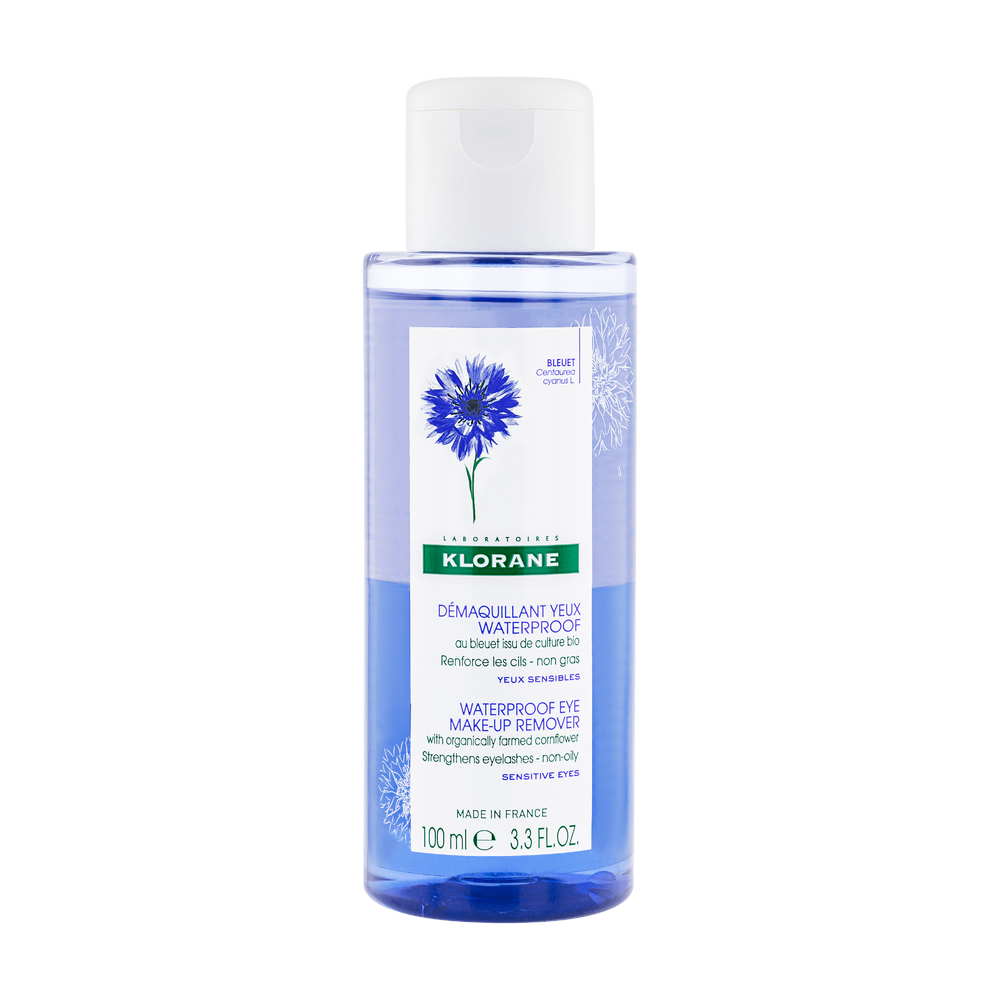 Klorane - Bleuet - Démaquillant yeux waterproof au Bleuet BIO - Yeux sensibles