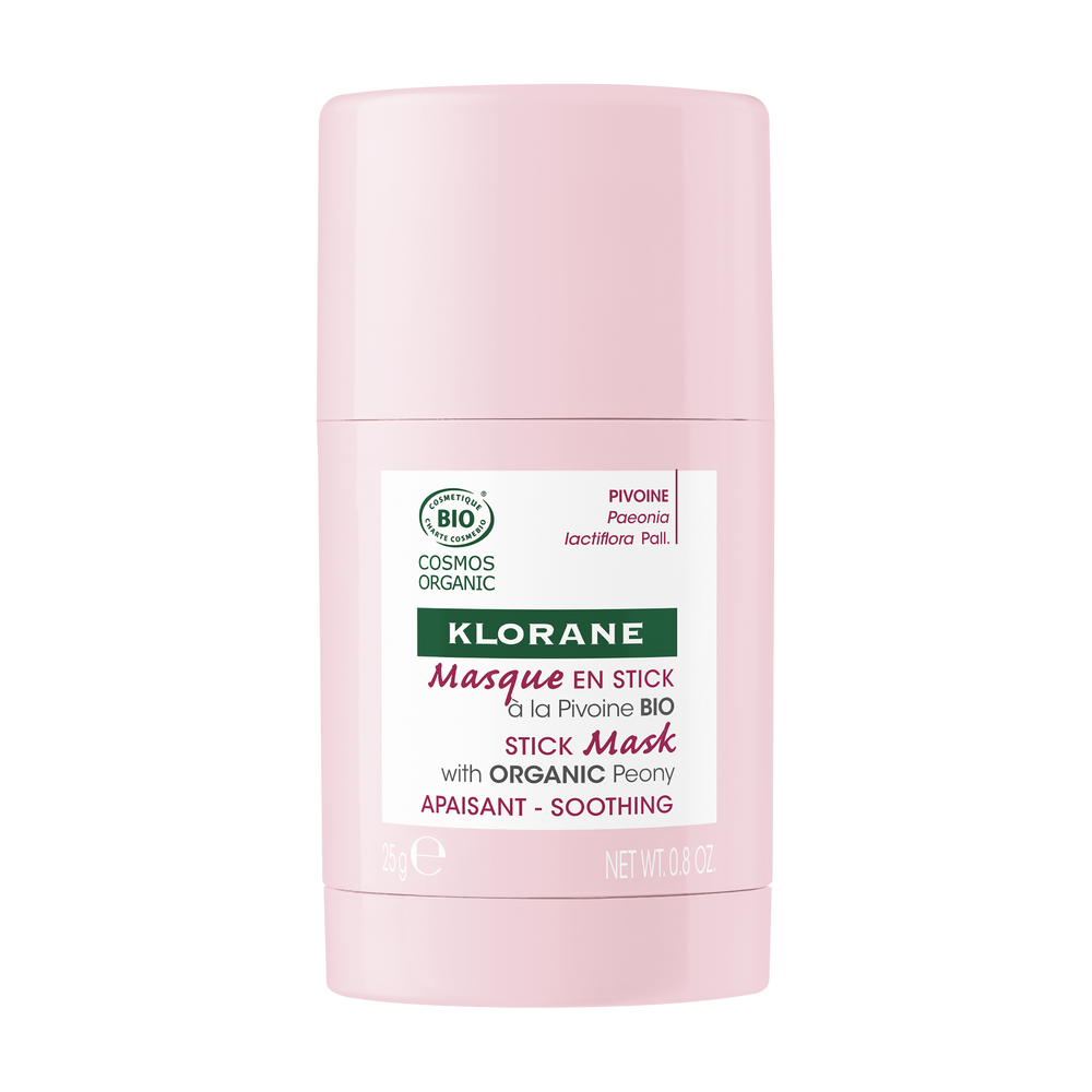 Klorane — Masque en Stick Apaisant à la Pivoine BIO — Peaux sensibles