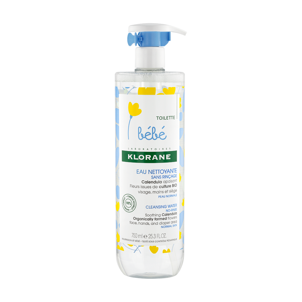 Klorane Eau nettoyante sans rinçage - Bébé