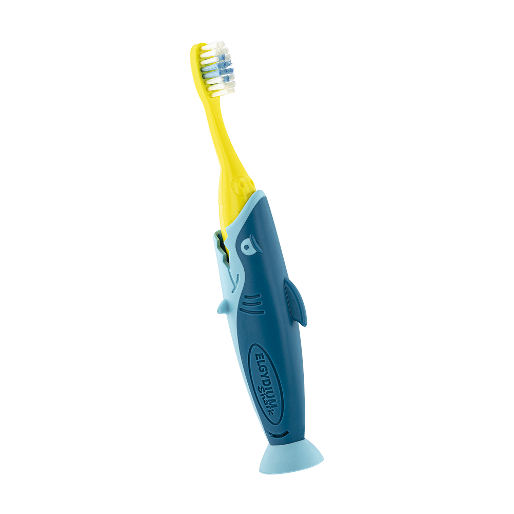 Pierre Fabre Oral Care - Elgydium brosse à dents junior 7/12 ans Shark