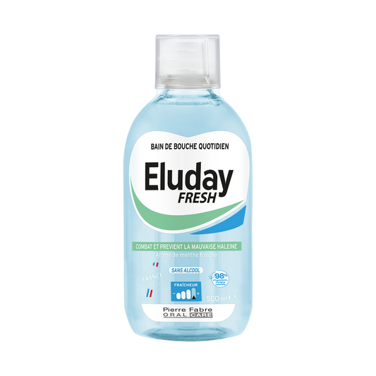 Eluday Fresh - Bain de bouche quotidien pour la mauvaise haleine