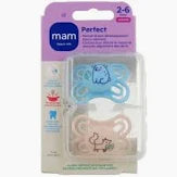SUCET MAM PERFECT SILIC +6M X2