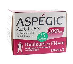ASPEGIC  1000MG    PDR SAC 15