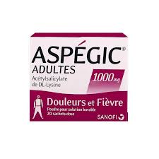 ASPEGIC  1000MG    PDR SAC 20