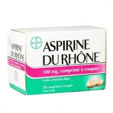 ASPIR RH BAYE 500MG CPR  BT 20