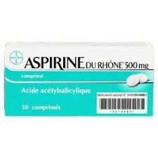 ASPIR RH BAYE 500MG CPR  BT 50