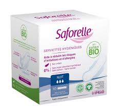 SAFORELLE COTON PROT SERV NUIT 10