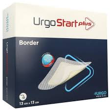 URGOSTART BORDER Pans hyd adh 13x13cm B/16