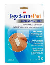 TEGADERM + PAD PANS ST9X10 5 T