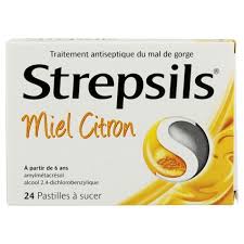 STREPSILS PAST MIEL CITRON 24