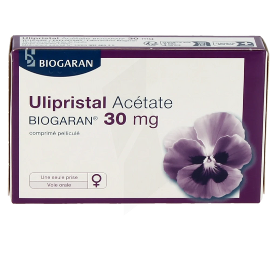 ULIPRISTAL ACETATE 30MG BGR CPR 1