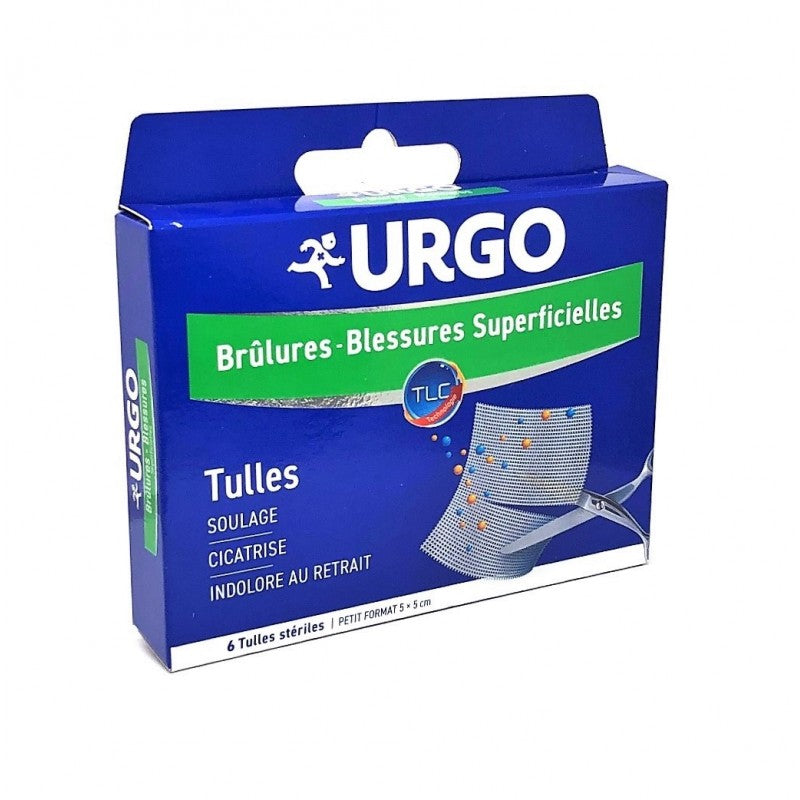 URGO TULLE BRUL 5CMX5CM    BT6