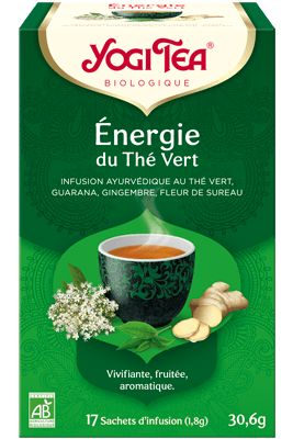 YOGI TEA ENERGIE THE VERT SACH 17