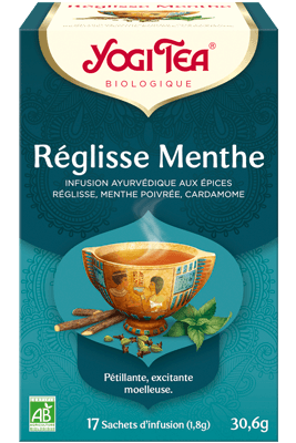 YOGI TEA REGLISS/MENTH BIO SACH 17