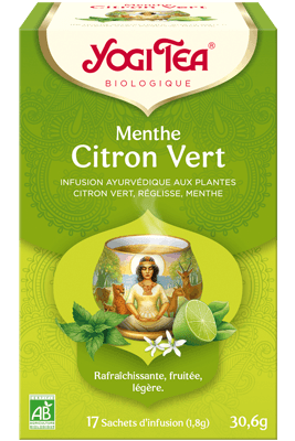YOGI TEA MENTH CITRON VERT SACH 17