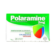 POLARAMINE 2mg Cpr s�c Plq/20