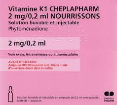 VIT K1 CHEPLAPH 2mg/0