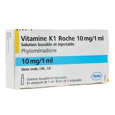 VIT K1 ROCHE 10mg/1ml S inj/bu 5A ver bru/1ml