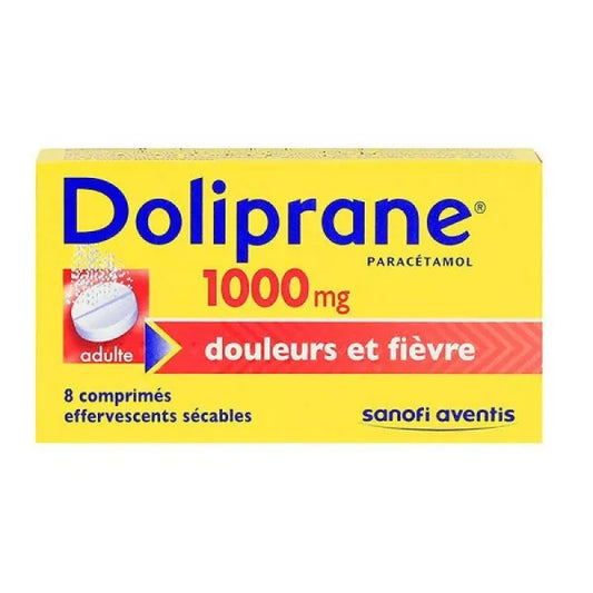 DOLIPRANE1000MG CPR EFFV BT8
