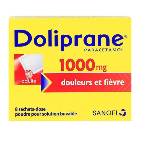 DOLIPRANE 1000MG PDR AD   SAC8