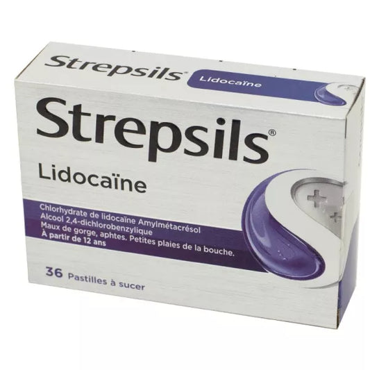 STREPSILS LIDOCAINE PAST 36